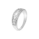 Ring Silber 925 glanz/mattiert Zirkonia
