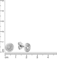 Ohrstecker 925 Sterling Silber rhodiniert - Avrum
