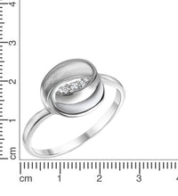Ring 925 - Sterling Silber rhodiniert - Avrum