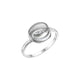 Ring 925-Sterling Silber rhodiniert
