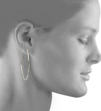 Creolen 925 Silber rhodiniert 6,0cm - Avrum