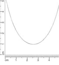 Kette 333 Weißgold 40 cm - Avrum