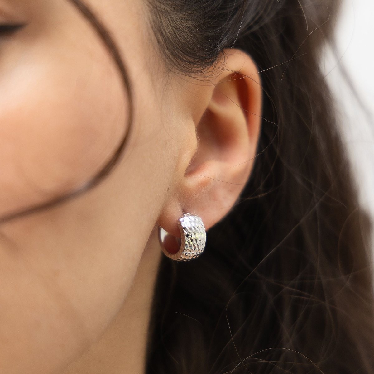 Creolen 925 Sterling Silber - Avrum