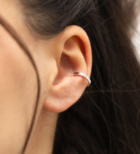 Ohrklemme Silber 925 rhodiniert 12mm Durchmesser - Avrum