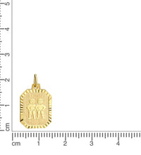 Anhänger Sternzeichen 333 Gelbgold - Avrum
