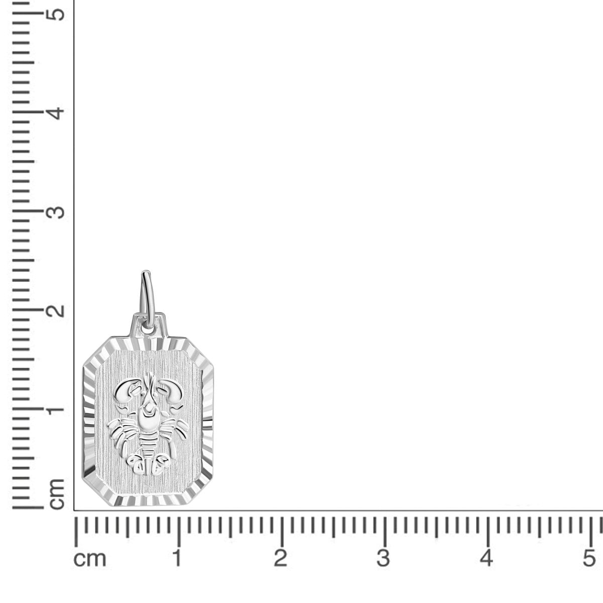 Anhänger Sternzeichen 925 Sterling Silber rhodiniert - Avrum