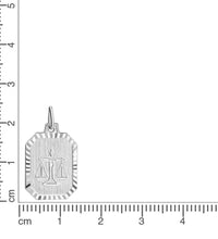 Anhänger Sternzeichen 925 Sterling Silber rhodiniert - Avrum
