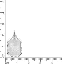 Anhänger Sternzeichen 925 Sterling Silber rhodiniert - Avrum