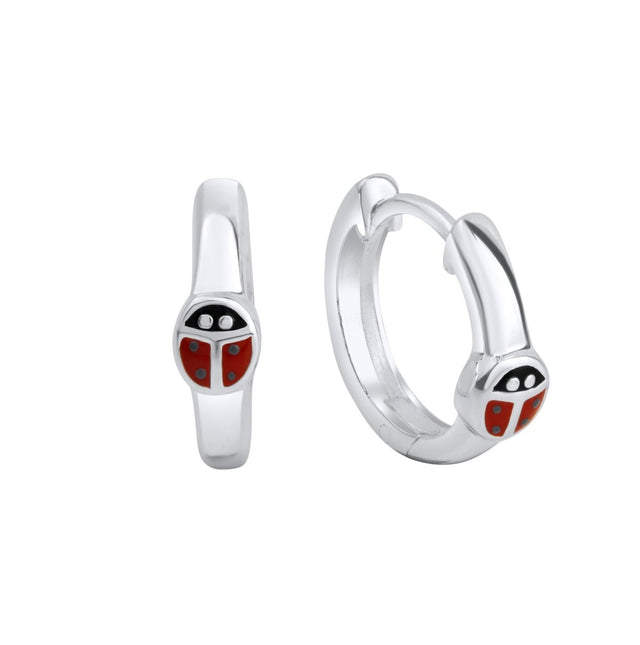 Ohrringe 925 Sterling Silber Marienkäfer - Avrum