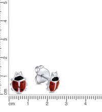 Ohrringe 925 Sterling Silber Marienkäfer - Avrum