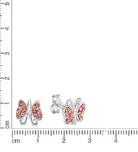 Ohrringe 925 Sterling Silber Schmetterling - Avrum