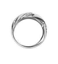 Ring Silber 925 rhodiniert mit Zirkonia weiß - Avrum