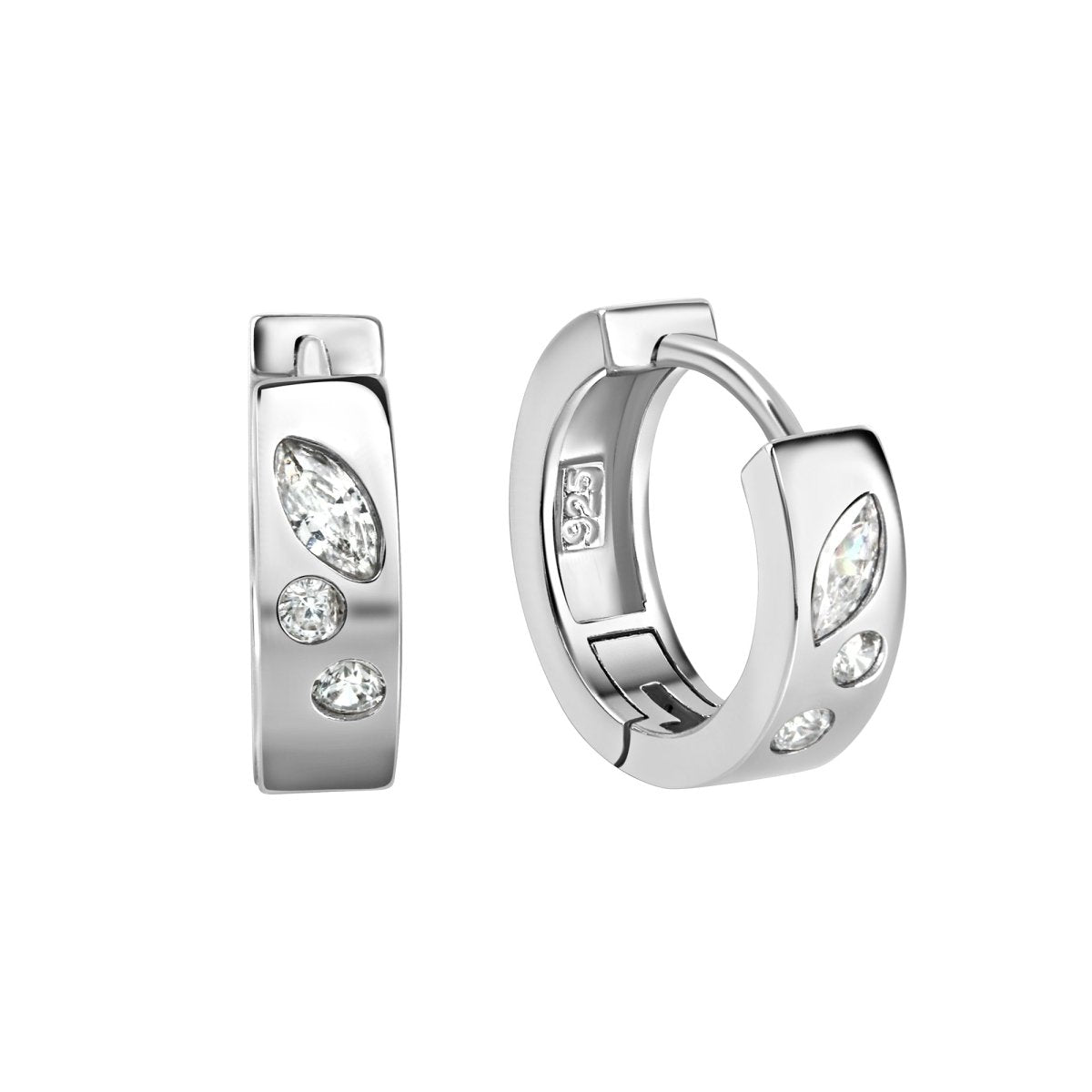 Creolen 925 Rhodiniert - Avrum