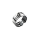 Ring 925 Sterling Silber oxidiert
