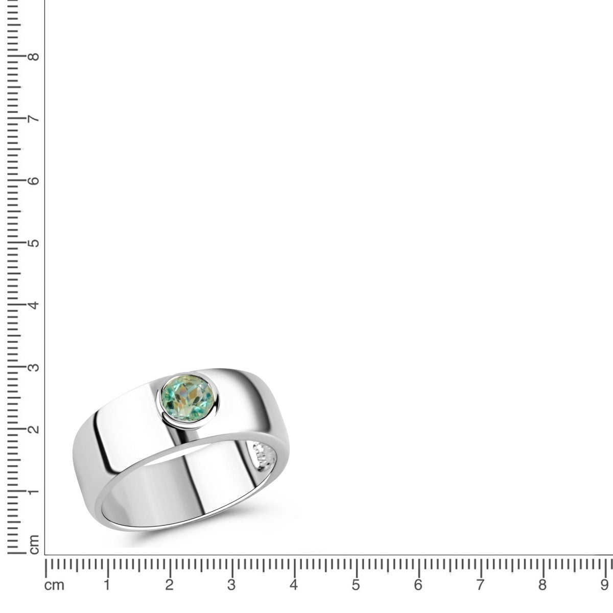 Ring 925 Sterling Silber rhodiniert glanz - Avrum