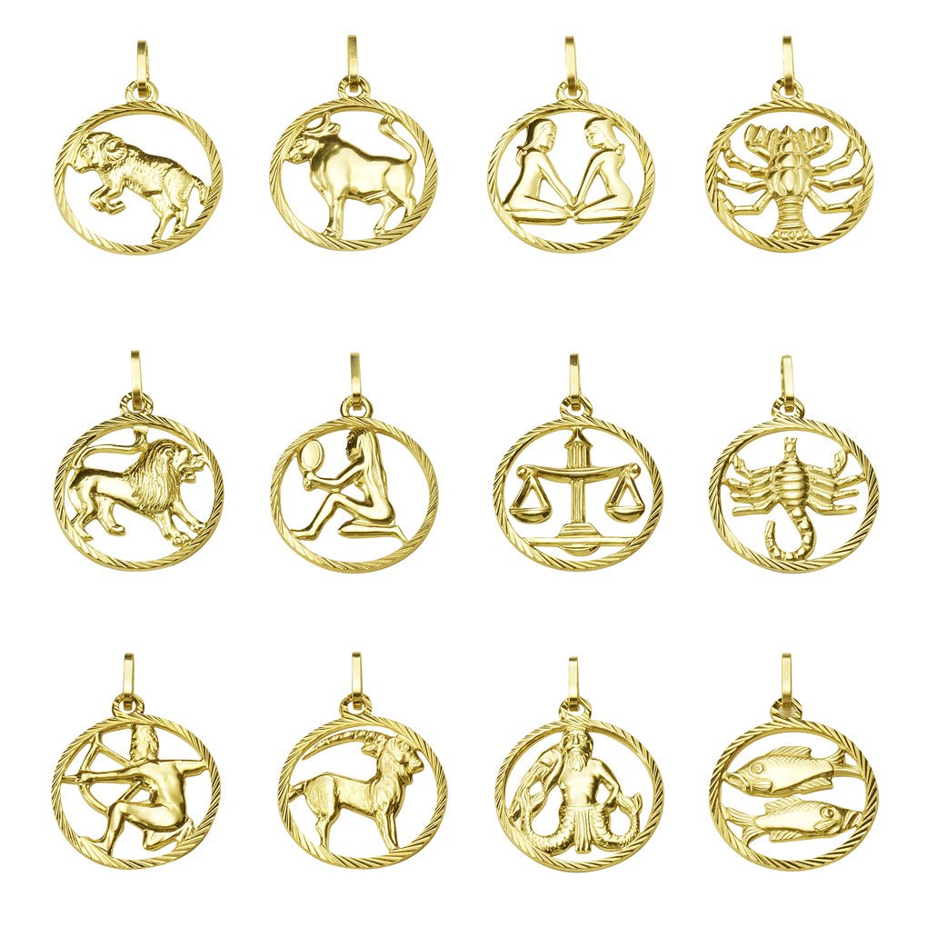 Anhänger 925 Sterling Silber Sternzeichen - Avrum