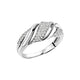 Ring 925 Sterling Silber rhodiniert Zirkonia