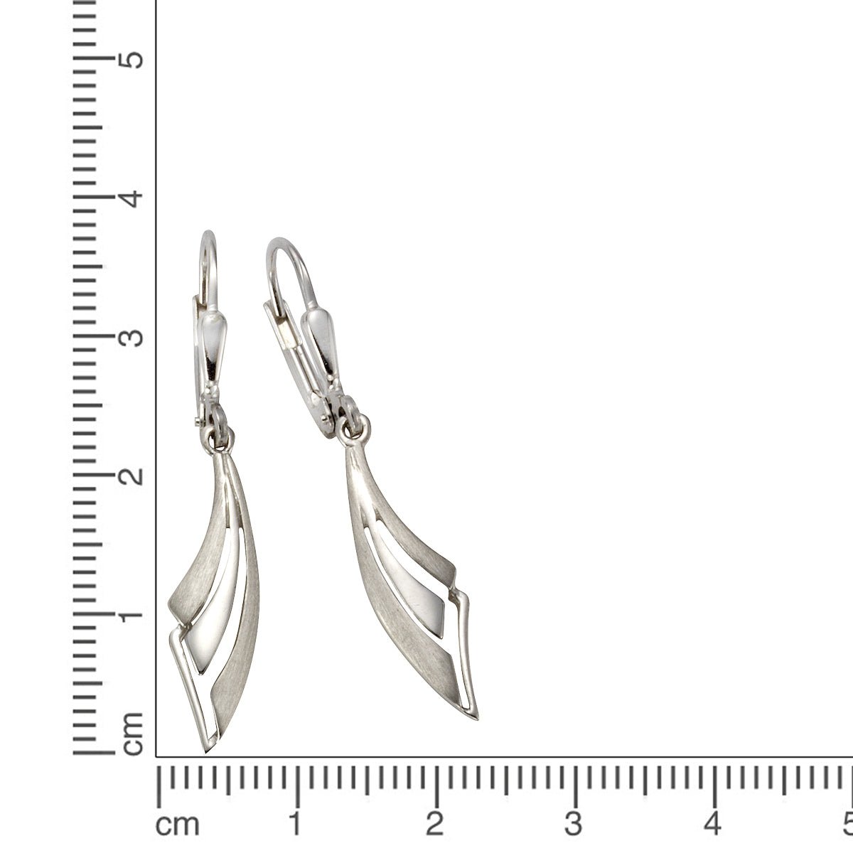 Ohrhänger 925 Sterling Silber rhodiniert - Avrum