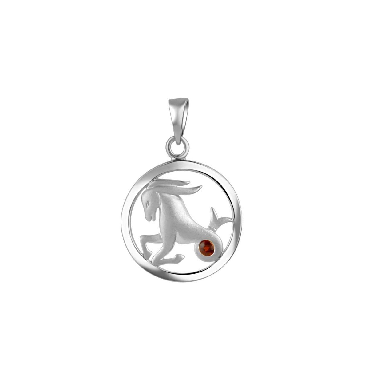 Anhänger 925 Sterling Silber vergoldet Sternzeichen Monatsstein - Avrum