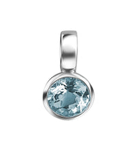 Anhänger 925 Sterling Silber rhodiniert synth. Spinell - Avrum