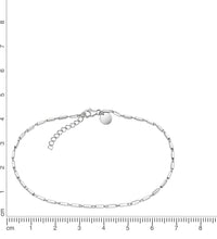 Fusskette 925 Sterling Silber vergoldet Stäbchen - Avrum