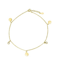 Armband 925 Sterling Silber vergoldet Zirkonia - Avrum