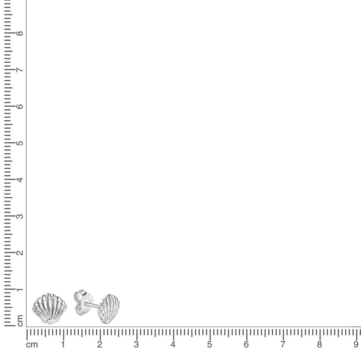Ohrstecker 925 Sterling Silber rhodiniert - Avrum