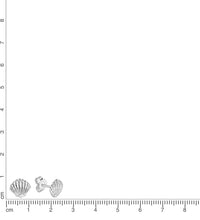 Ohrstecker 925 Sterling Silber rhodiniert - Avrum