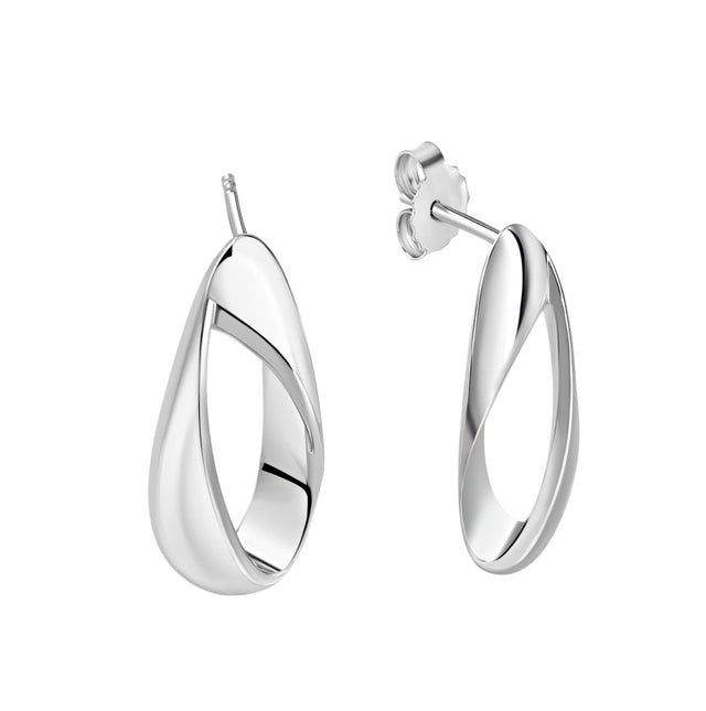 Ohrhänger 925 Sterling Silber rhodiniert glanz - Avrum