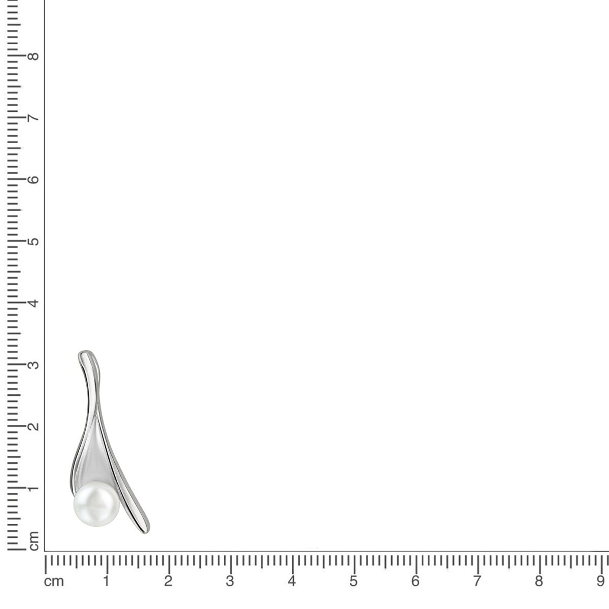Anhänger 925 Sterling Silber rhodiniert Süßwasserzuchtperle - AvrumAnhänger