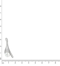 Anhänger 925 Sterling Silber rhodiniert Süßwasserzuchtperle - AvrumAnhänger