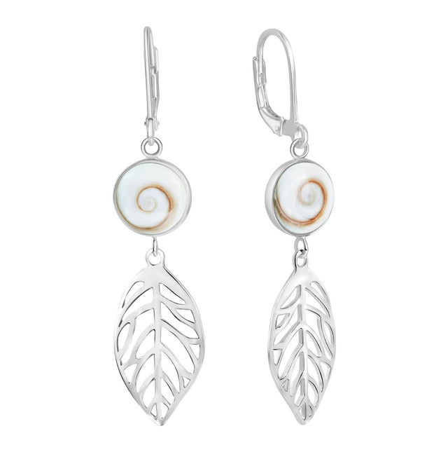 Ohrhänger 925 Sterling Silber rhodiniert Meeresauge - Avrum