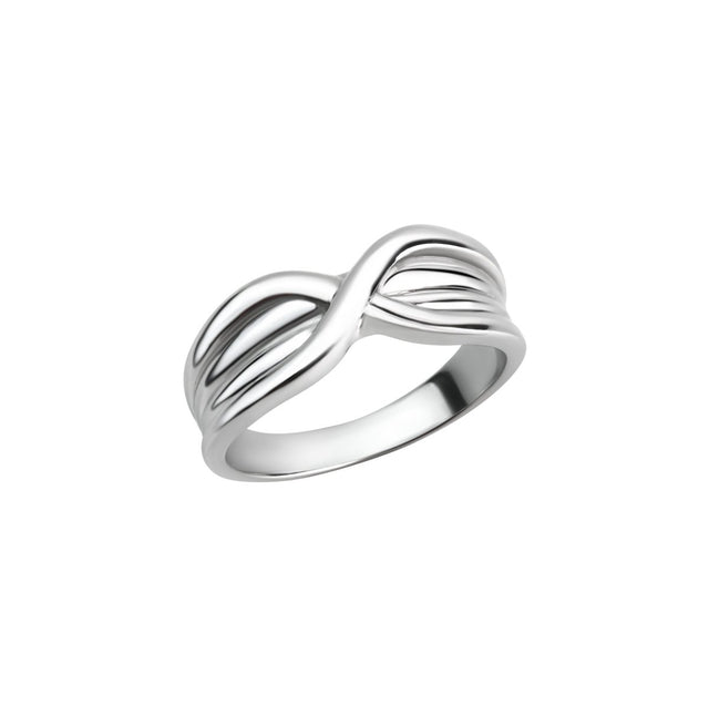 Ring 925 Sterling Silber rhodiniert - Avrum