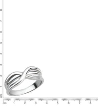 Ring 925 Sterling Silber rhodiniert - Avrum