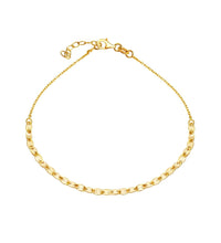 Fusskette 925 Silber rhodiniert glanz - Avrum