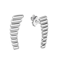 Ohrstecker 925 Sterling Silber rhodiniert - Avrum