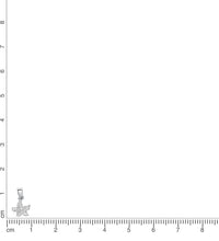 Anhänger 925 Sterling Silber rhodiniert Seestern - AvrumAnhänger