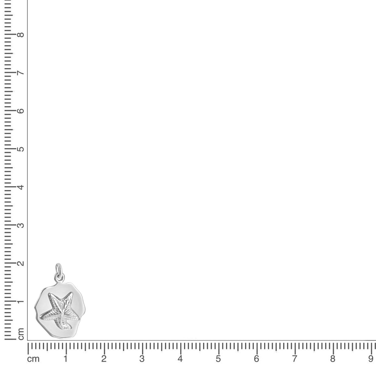 Anhänger 925Sterling Silber glanz Seestern - AvrumAnhänger