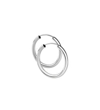 Creolen 925 Sterling Silber rhodiniert Ř 30mm - Avrum