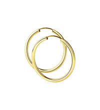 Creolen 925 Sterling Silber rhodiniert 40mm - Avrum