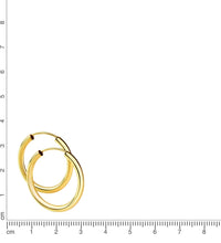 Creolen 925 Sterling Silber rhodiniert Ř 30mm - Avrum