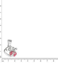 Anhänger 925 Sterling Silber rhodiniert Marienkäfer - Avrum