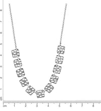 Kette 925 Sterling Silber rhodiniert - Avrum