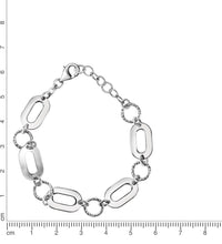 Armband 925 Sterling Silber rhodiniert - Avrum