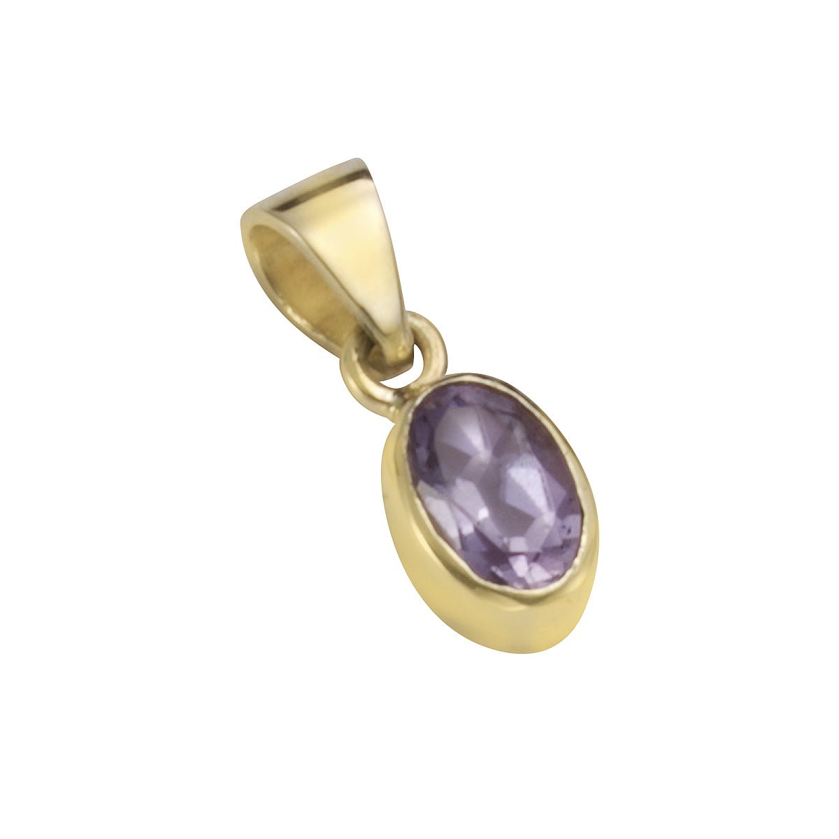 Anhänger 333 Gelbgold mit Amethyst - Avrum