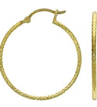 Creolen 925 Silber rhodiniert 3,0cm - Avrum