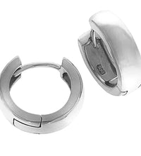 Klappcreolen 925 Silber rhodiniert 1,6cm - Avrum