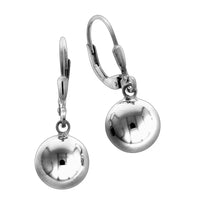 Ohrhänger 925 Silber Kugel 10mm - Avrum