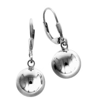 Ohrhänger 925 Silber Kugel 12mm - Avrum