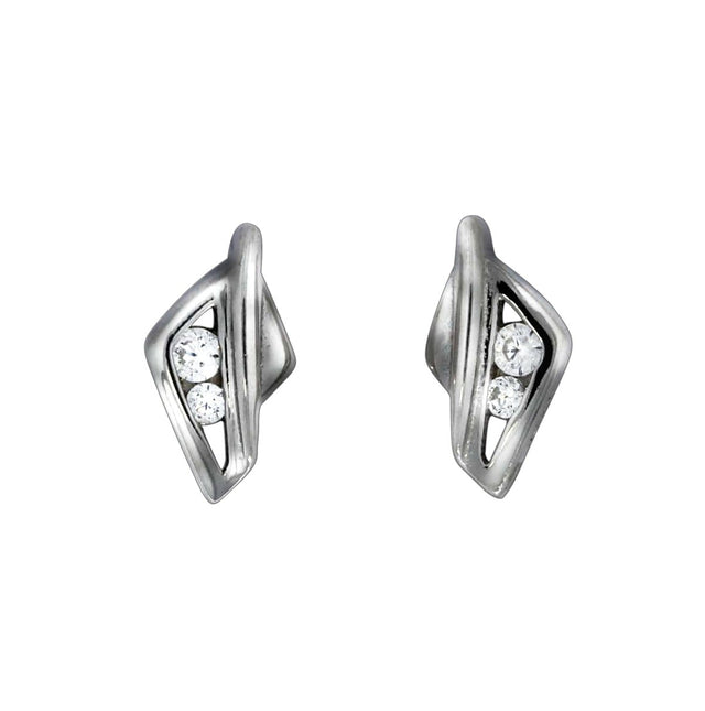 Ohrstecker 925 Silber Zirkonia - Avrum